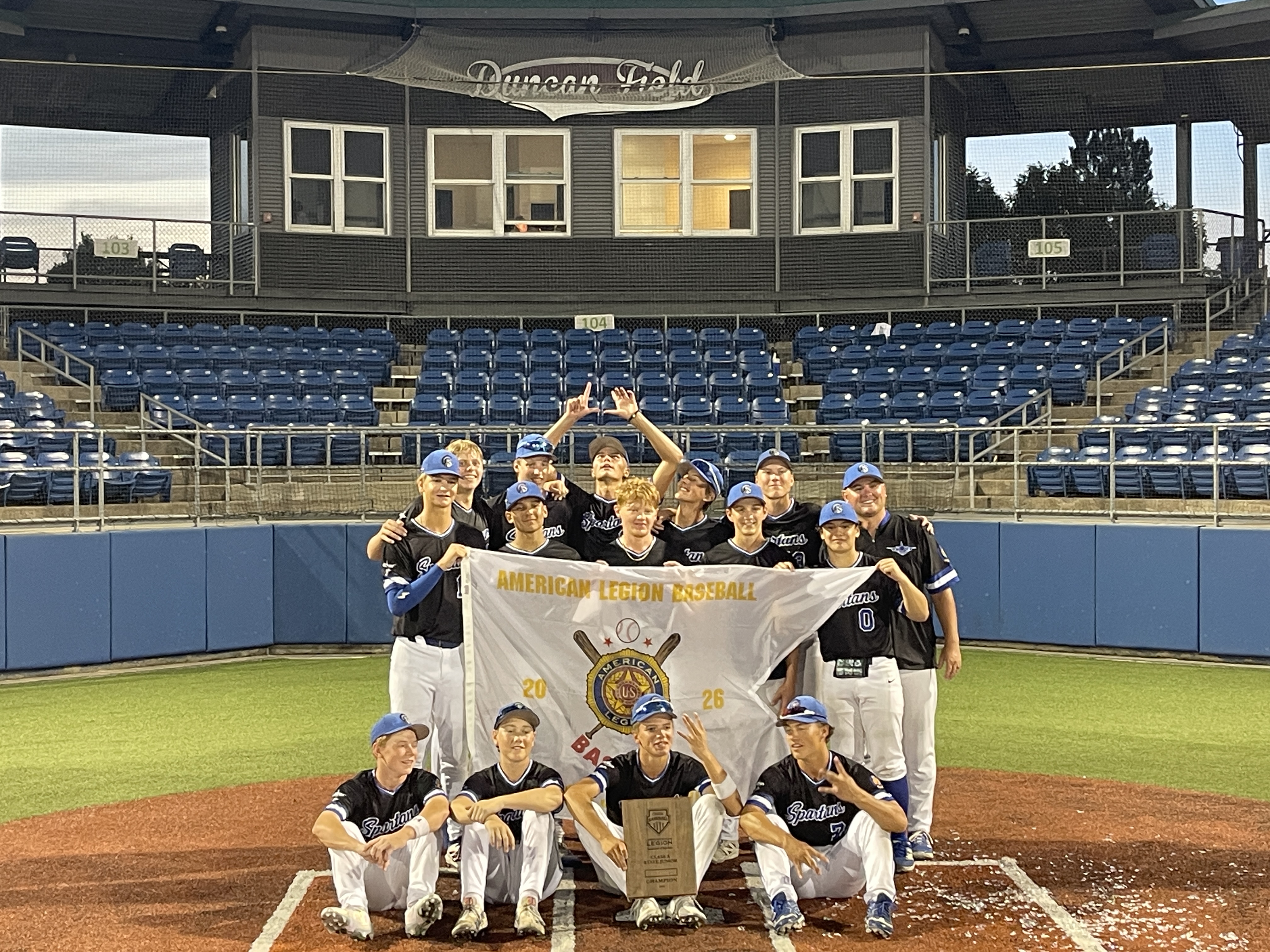 Lincoln East Duncan Aviation Jets 2026 Nebraska Class A Juniors state championship team