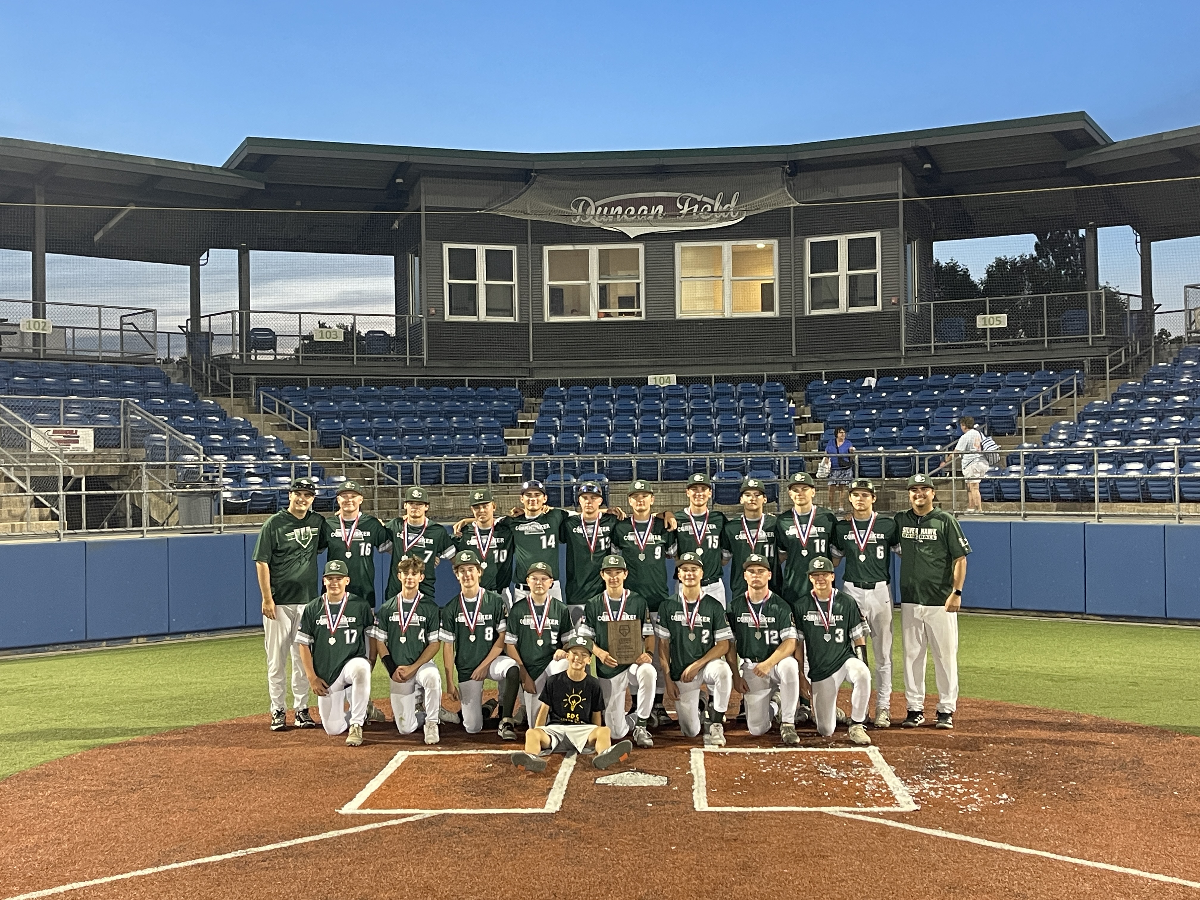 Lincoln Southwest Cornhusker Heating and Air 2026 Nebraska Class A Juniors state runner-up team